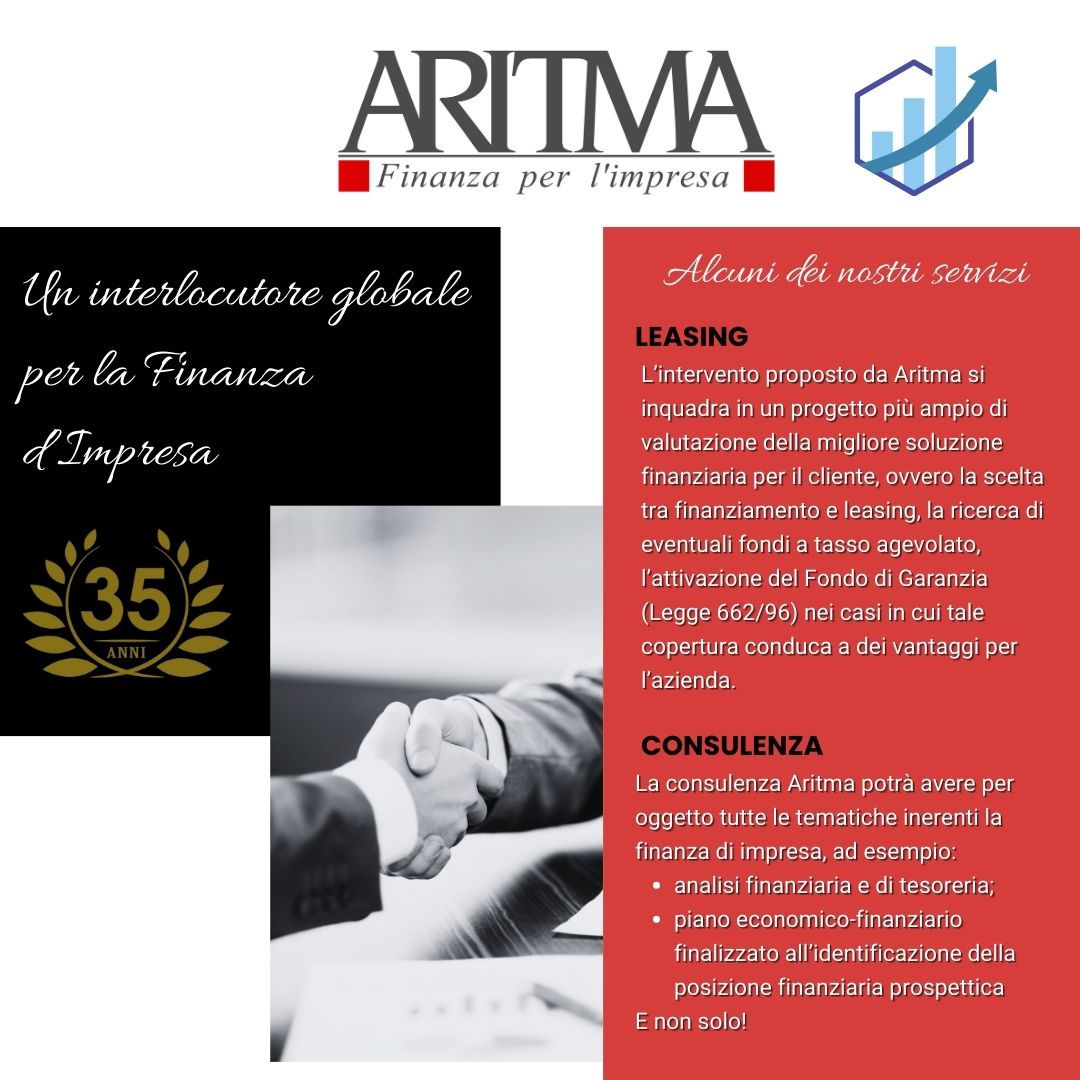 Leasing e Consulenza: l'aiuto di Aritma